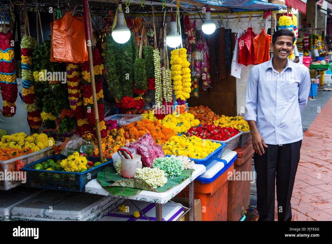 Shop in Little India, Singapore Stock Photo Alamy