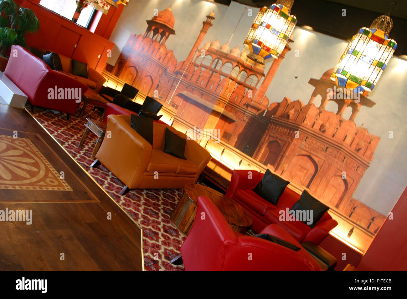 Indian fine dining Stock Photo Alamy