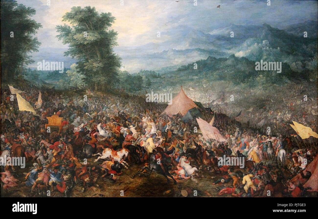 Battle of Gaugamela Stock Photo Alamy