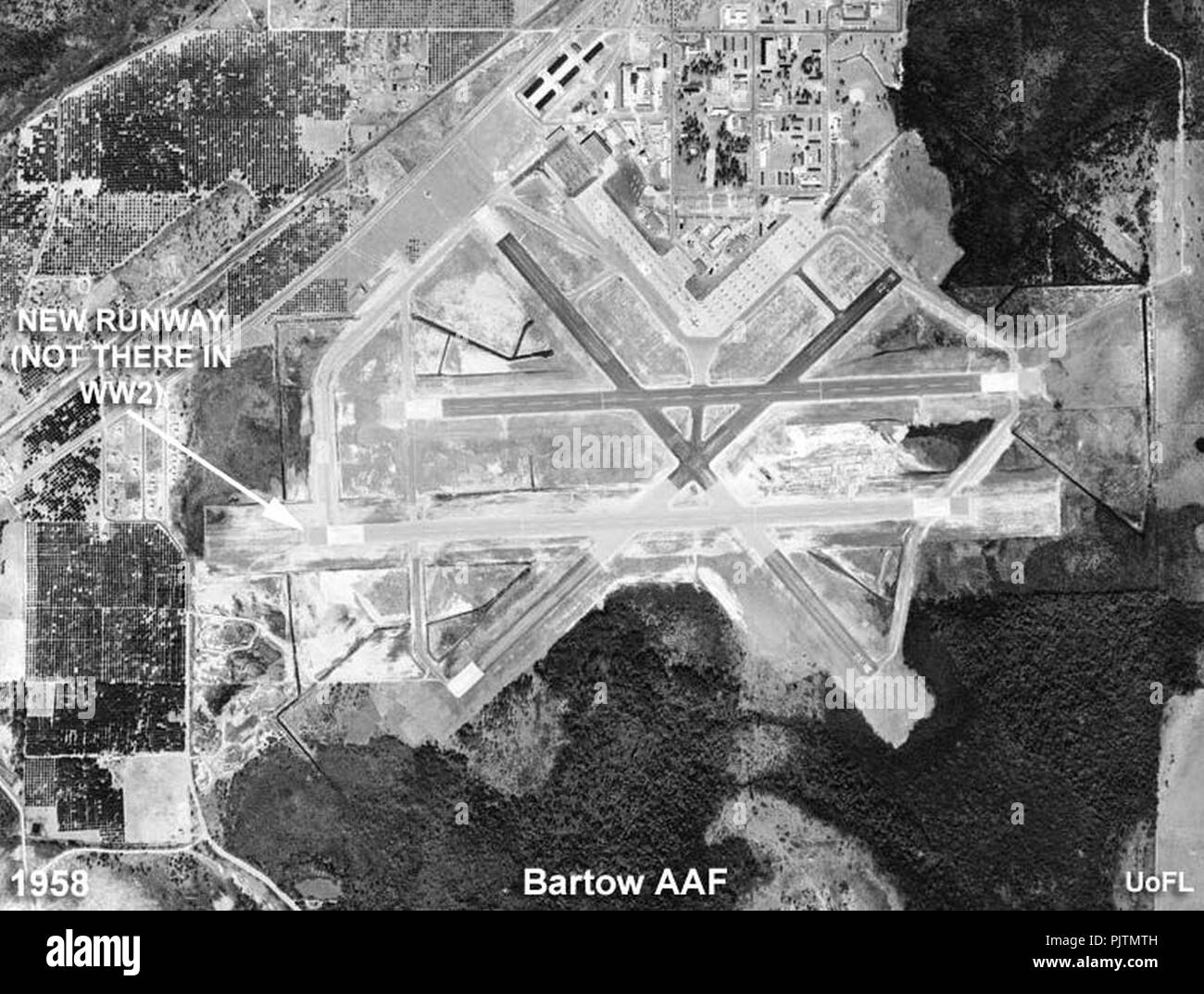Bartow Air Base 1958 Florida Stock Photo Alamy