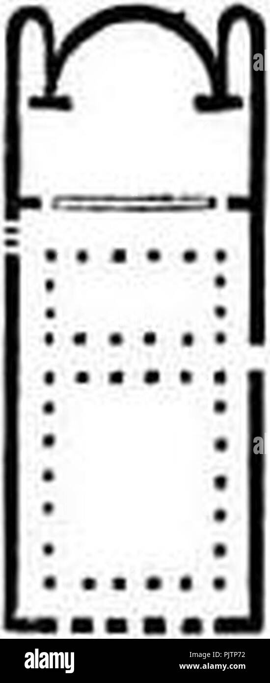 Basilica Fulvia Rome plan Stock Photo Alamy