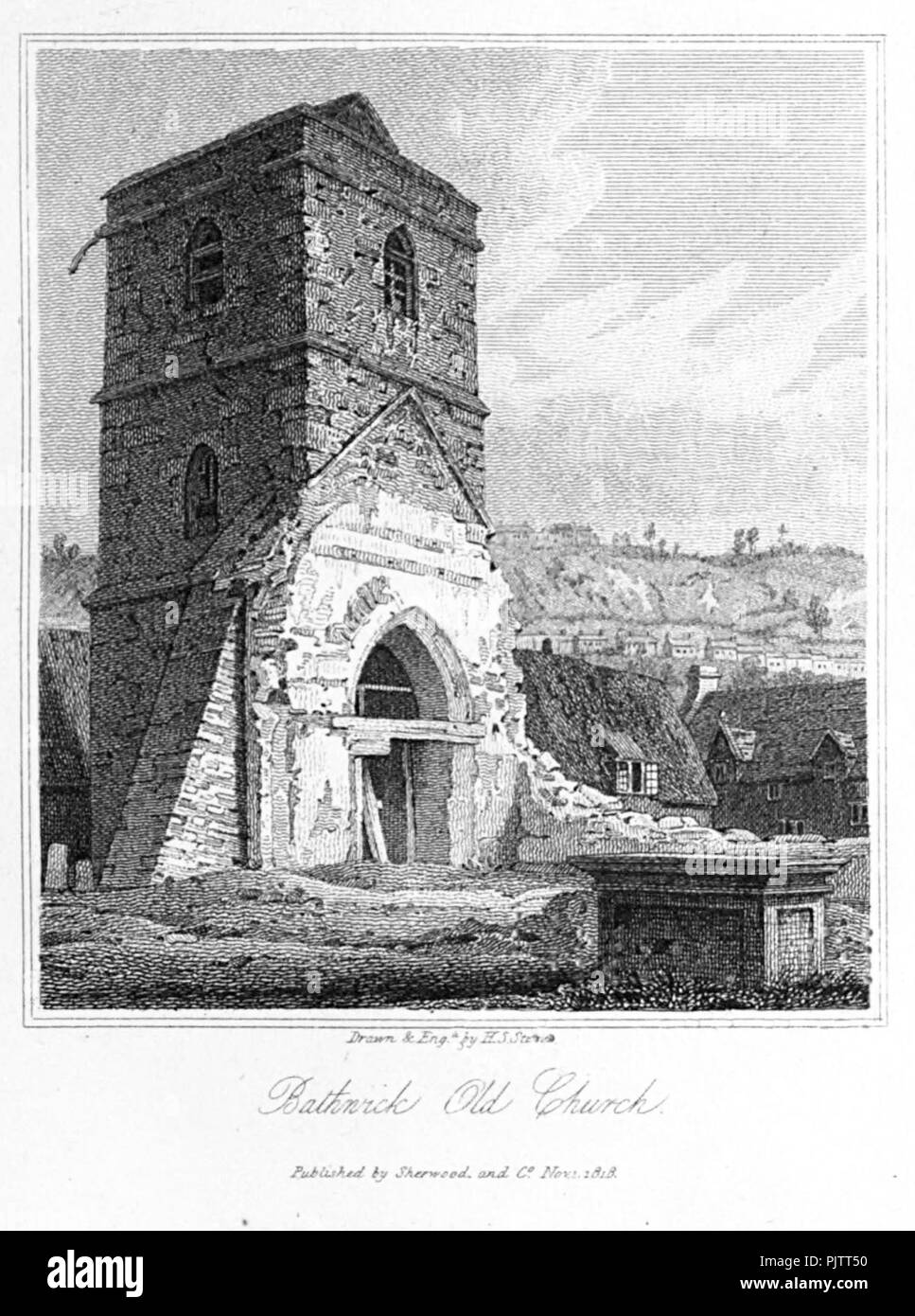 Bathwick Old Church (1818). Stock Photo
