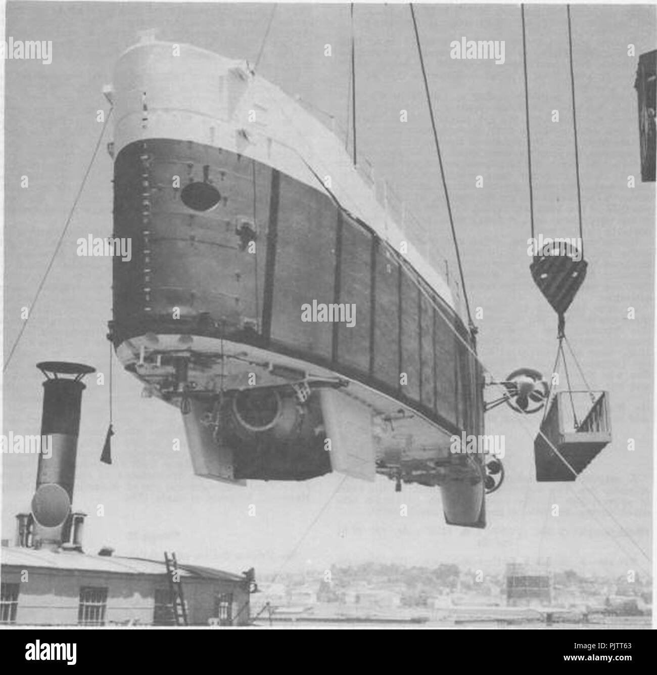 Bathyscaphe trieste hi-res stock photography and images - Alamy