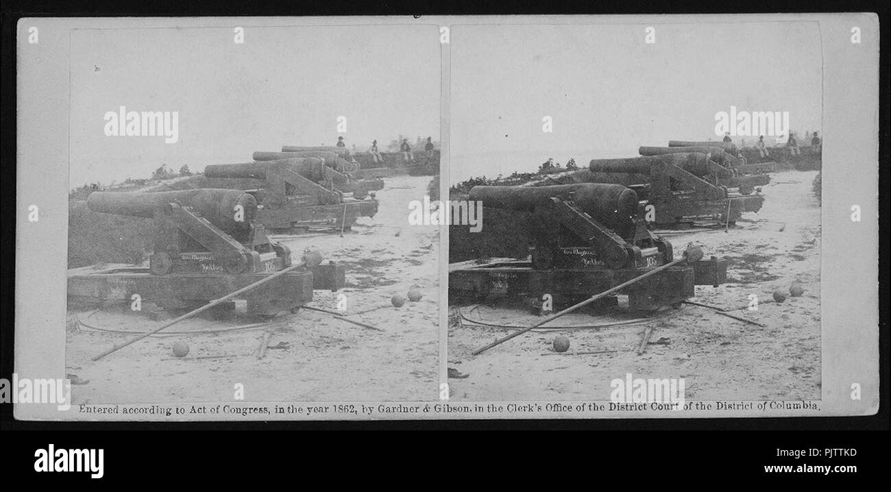 Battery in Yorktown Stock Photo Alamy