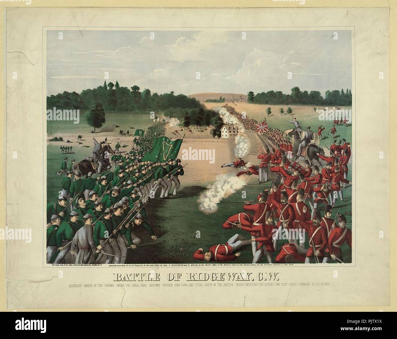 The battle of ridgeway hi-res stock photography and images - Alamy