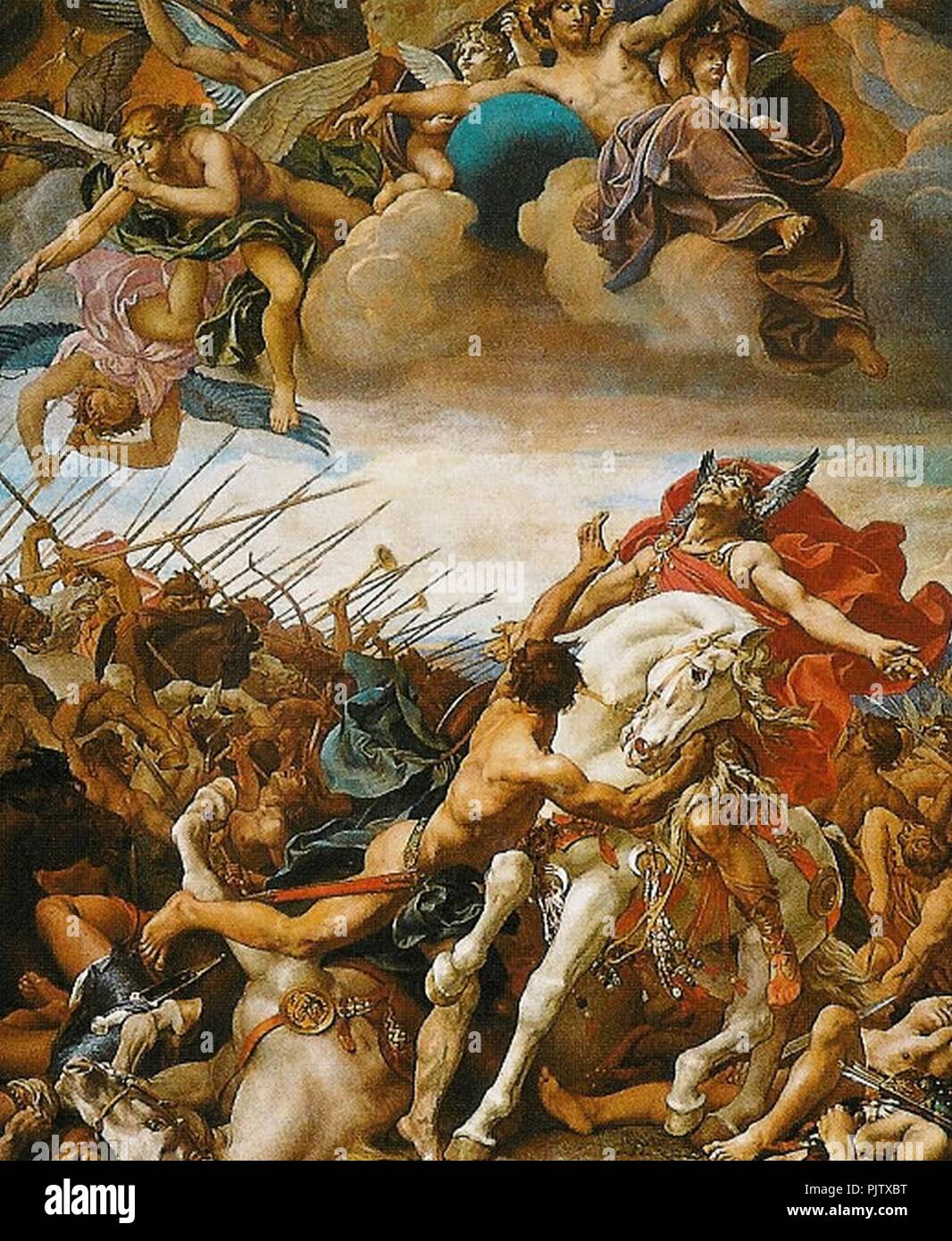 Battle of Tolbiac Stock Photo Alamy