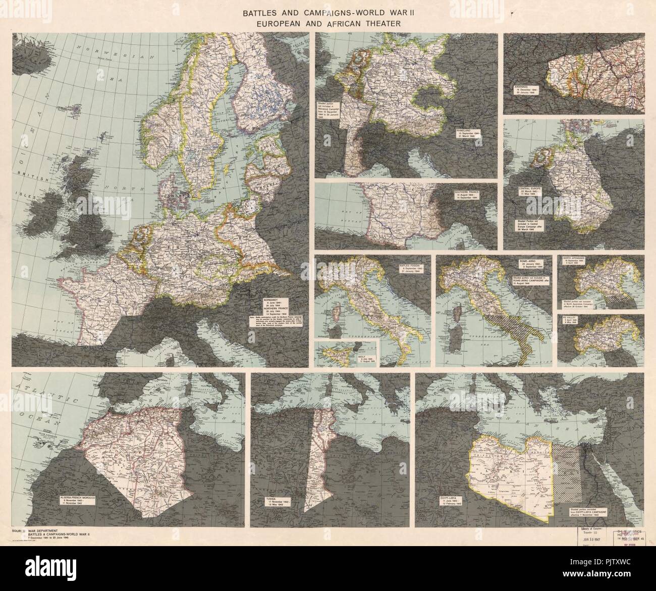 European theater of world war ii hi-res stock photography and images ...