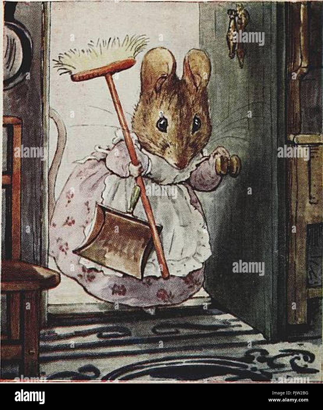 Beatrix Potter - The Tale of Two Bad Mice - Illustration 26 Stock Photo -  Alamy