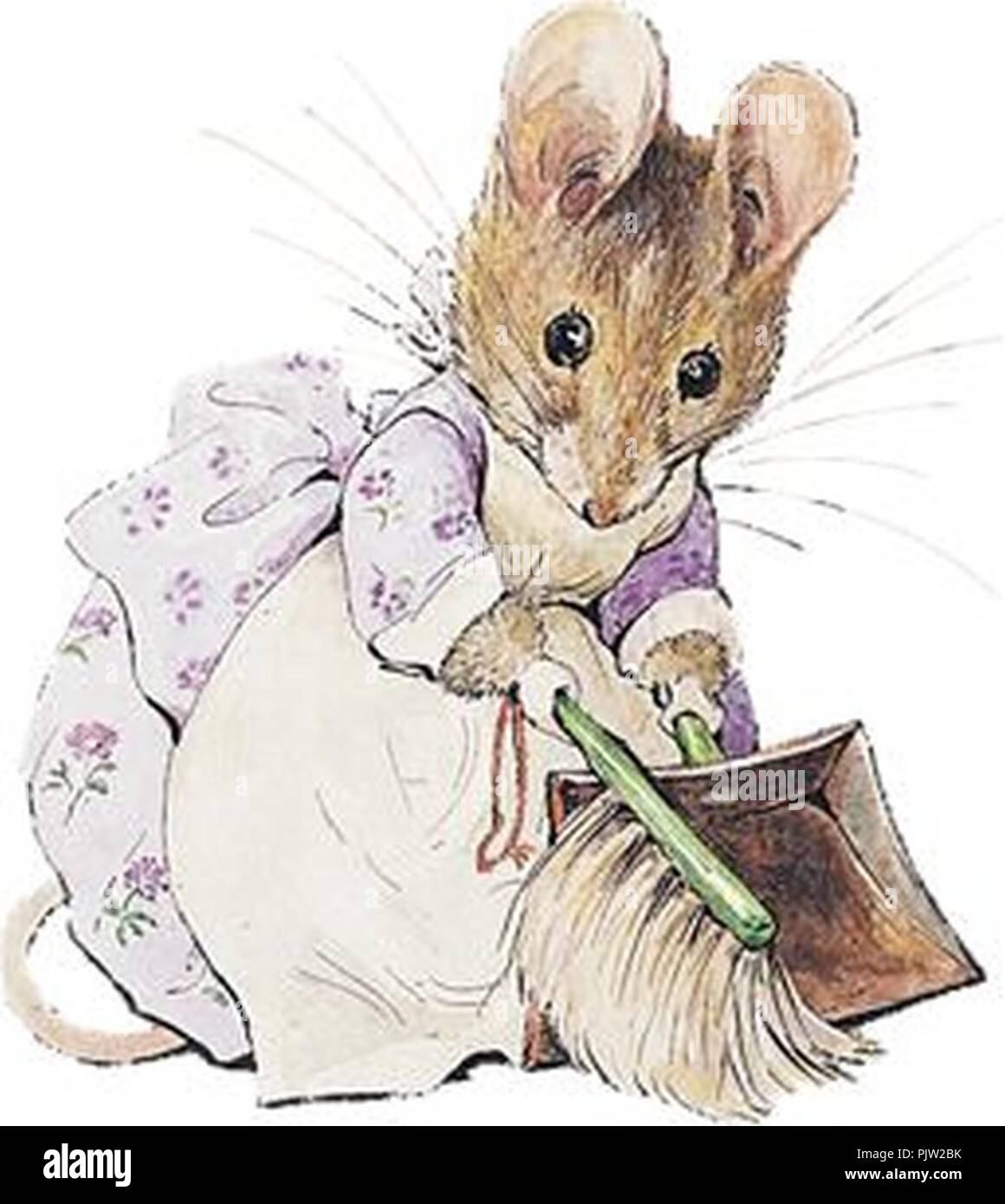 Beatrix Potter - The Tale of Two Bad Mice cover image. Stock Photo