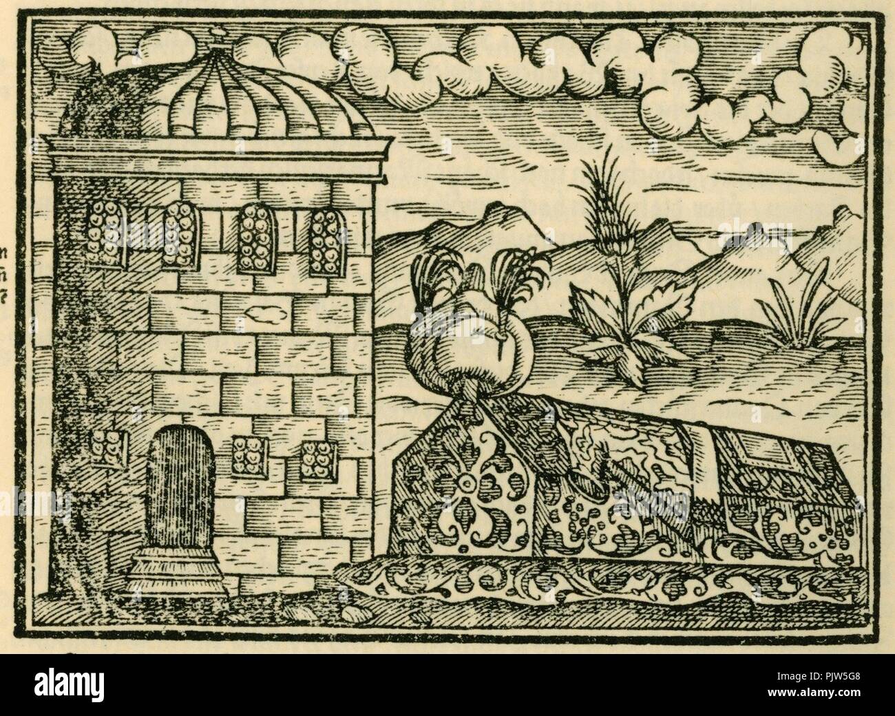Begrebnissen der Keyser und grossen Herren - Schweigger Salomon - 1608. Stock Photo