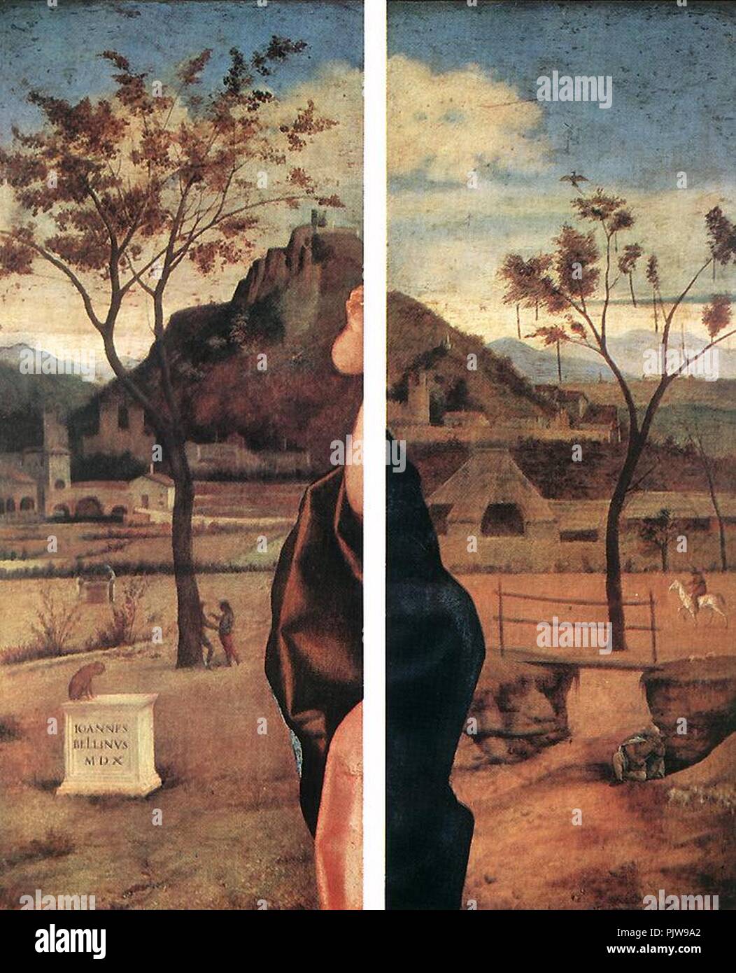 Giovanni bellini, madonna di brera, 1510, 03 Stock Photo Alamy