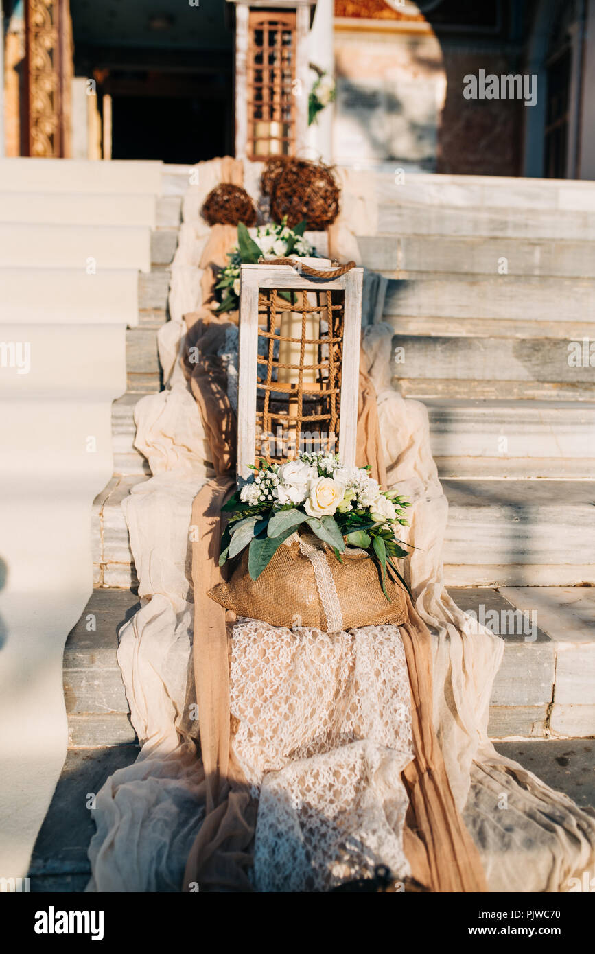 wedding detail, flowers, wedding day Stock Photo Alamy
