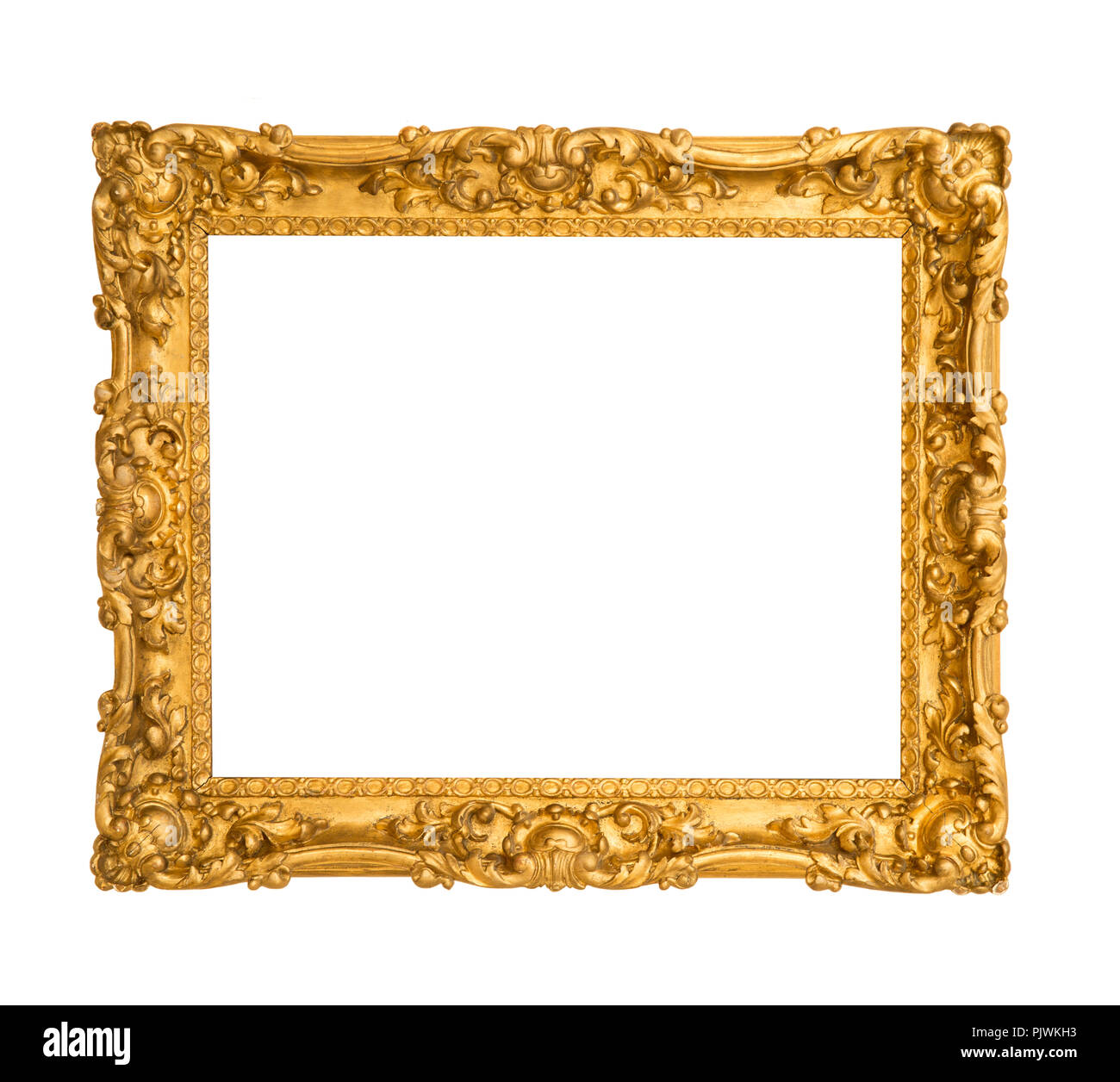 Antique golden frame Stock Photo Alamy