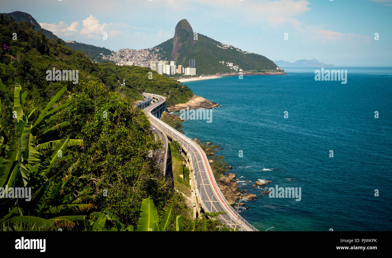 Rio de janeiro road hi-res stock photography and images - Alamy