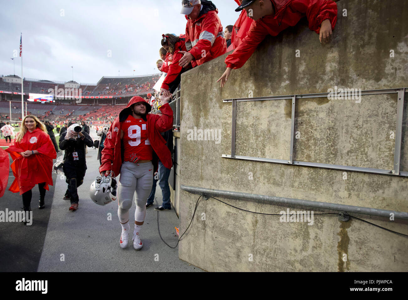 Columbus, Ohio, USA. 8th Sep, 2018. Ohio State Buckeyes defensive end
