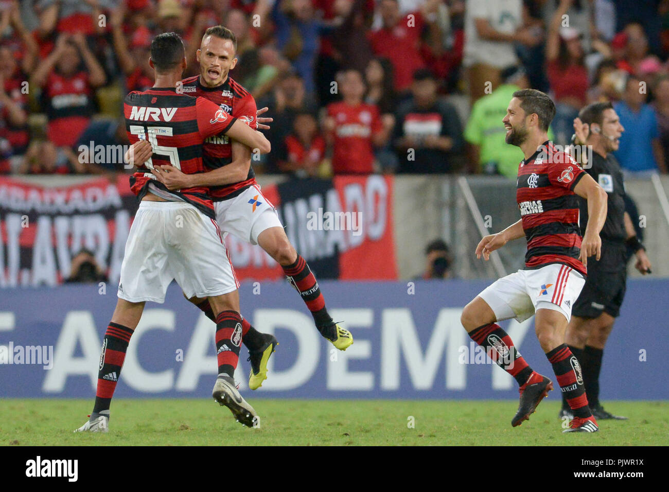 Brazilian Football League Serie A - Brasileirao Assai 2019 / ( Santos  Futebol Clube ) - Fernando Uribe Hincapie Stock Photo - Alamy