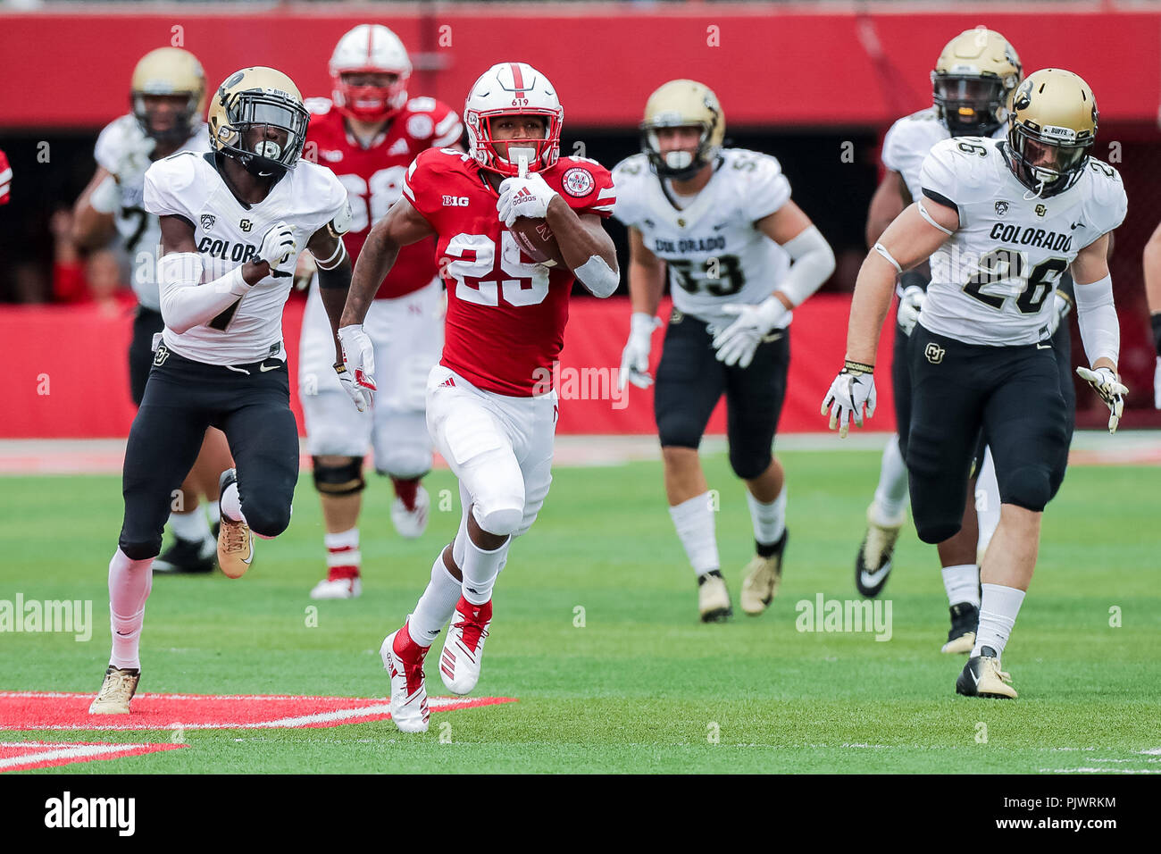 Lincoln Ne U S 08th Sep 2018 Nebraska Cornhuskers Running