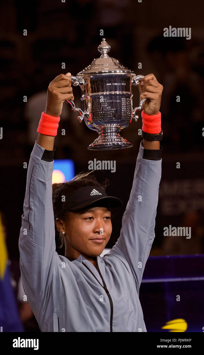 New York, USA. 8th September 2018. US Open Tennis Naomi Osaka of Japan