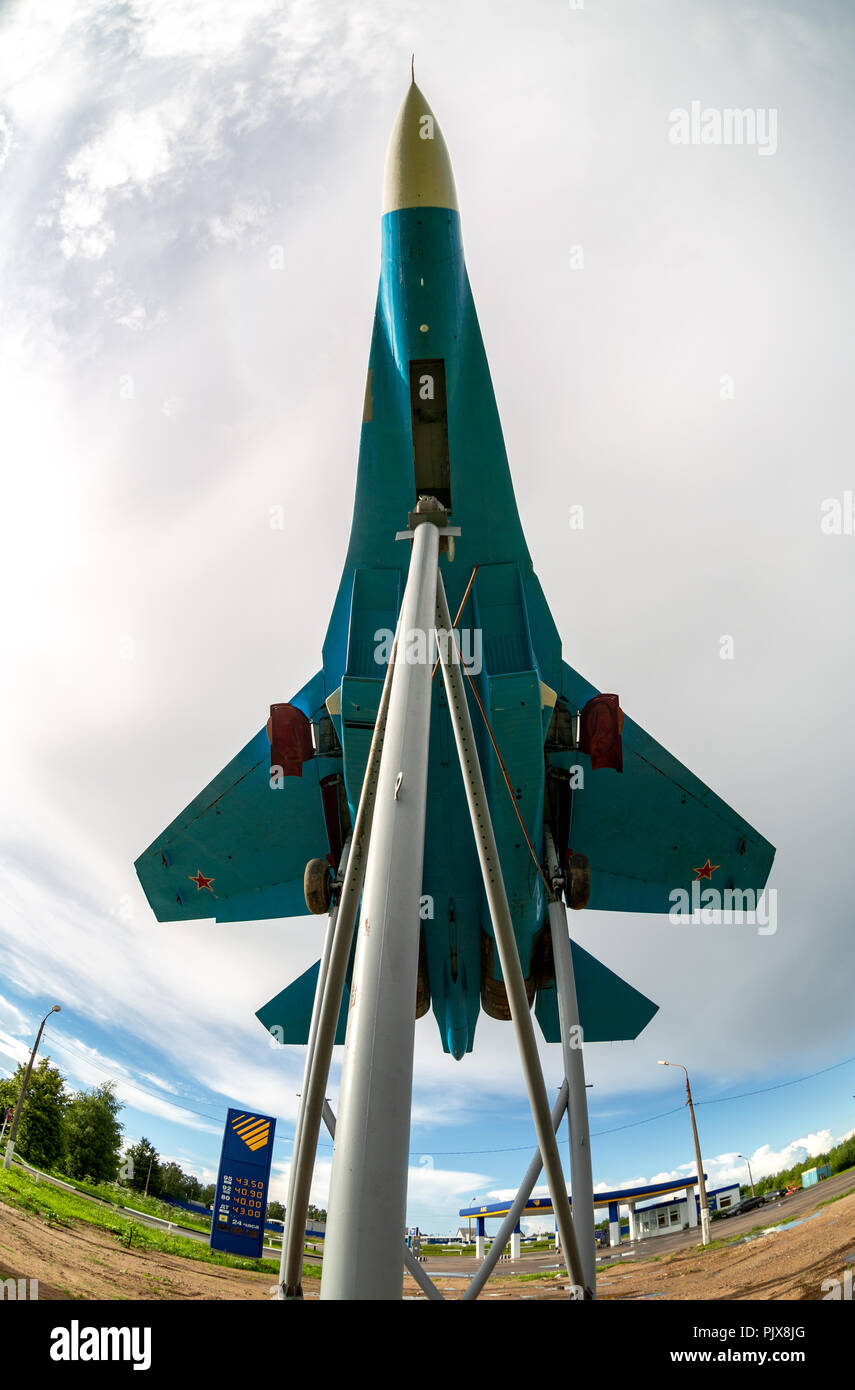 Russian Sukhoi Su 27 Fighter Aircraft High Resolution Stock Photography ...