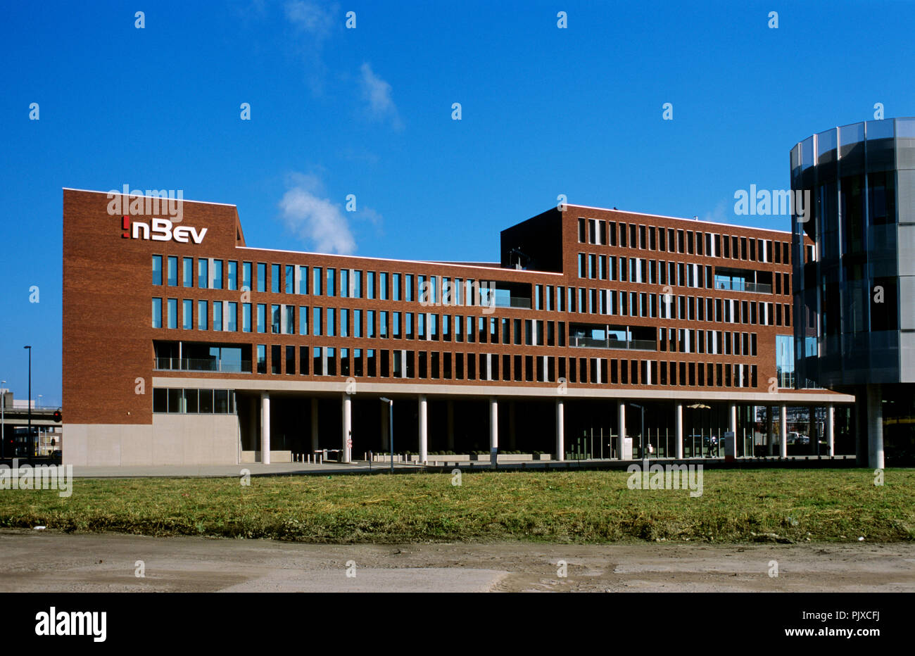 Belgian brewery Inbev European HQ in Leuven (Belgium, 05/09/2007 Stock