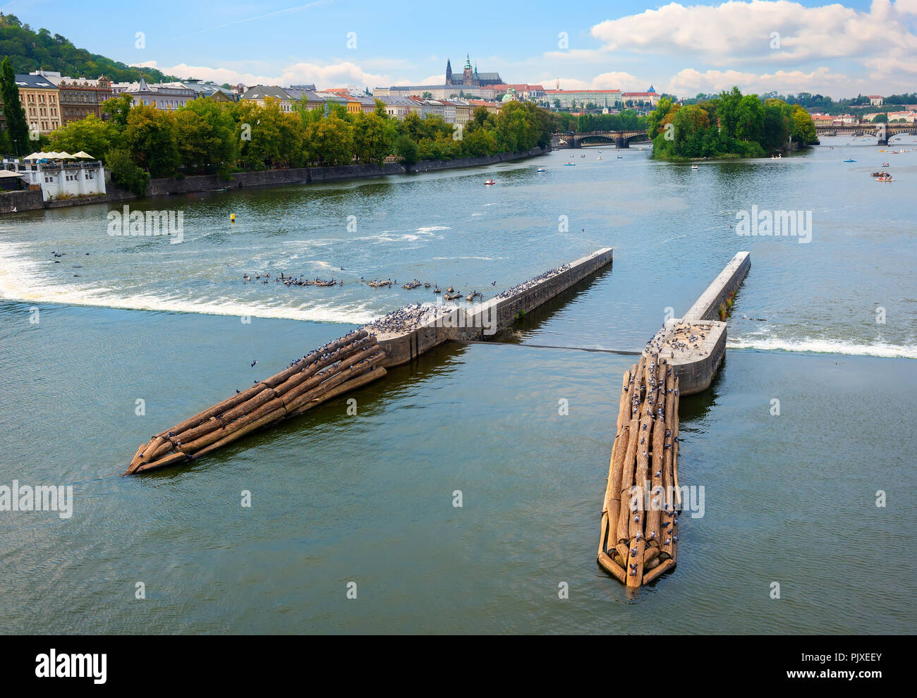 Prague jiraskuv bridge czech republic hires stock photography and