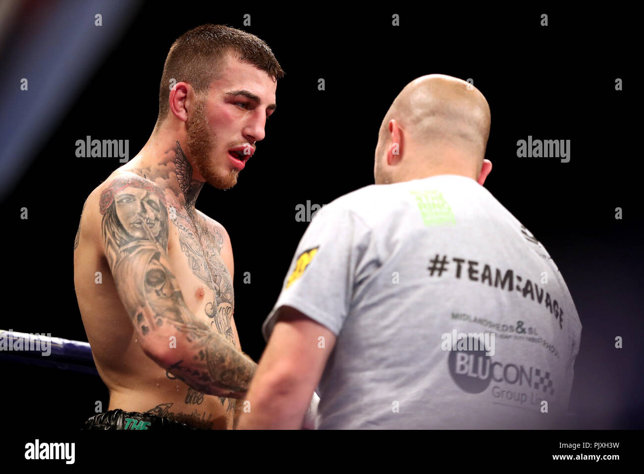 Sam Eggington after losing his SuperWelterweight contest at Arena