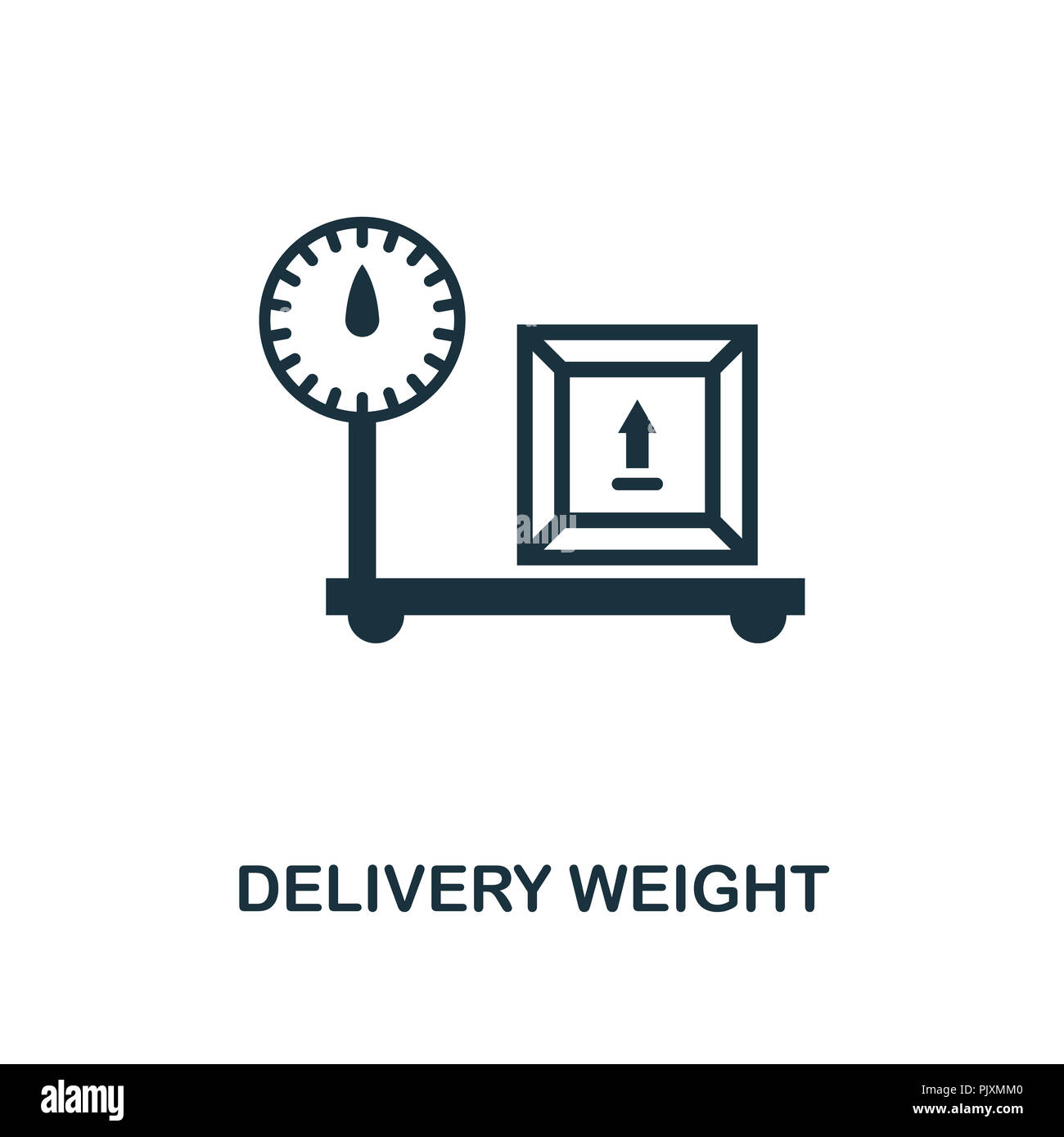 https://c8.alamy.com/comp/PJXMM0/delivery-weight-icon-monochrome-style-design-from-logistics-delivery-collection-ui-pixel-perfect-simple-pictogram-delivery-weight-icon-web-design-PJXMM0.jpg