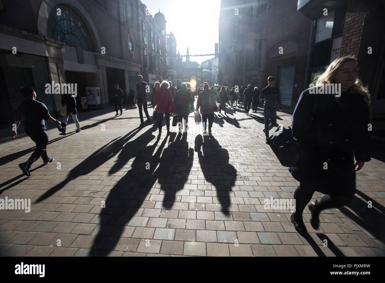 Leeds, Life, People Stock Photo Alamy