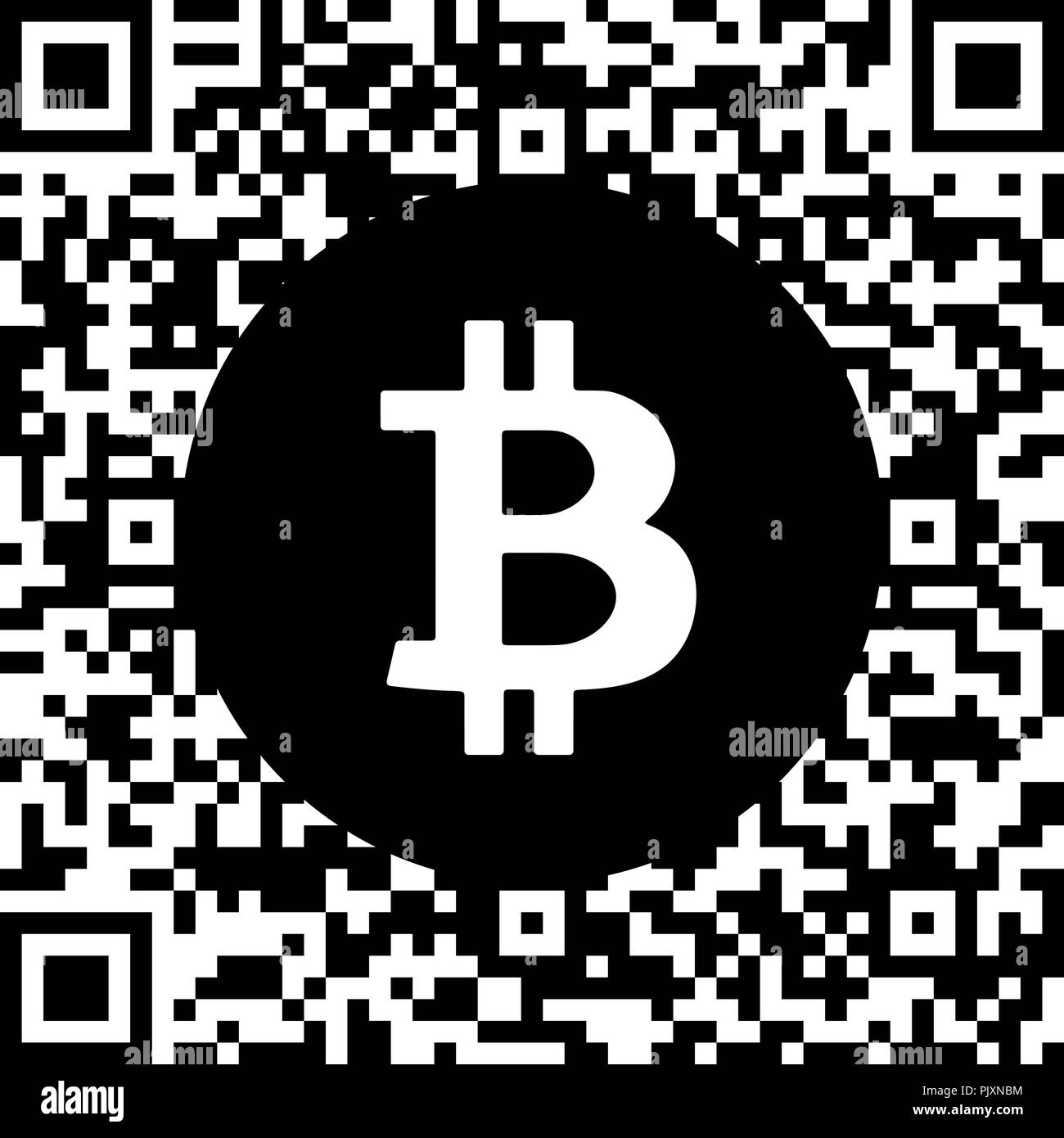 bitcoin front, back side Stock Vector