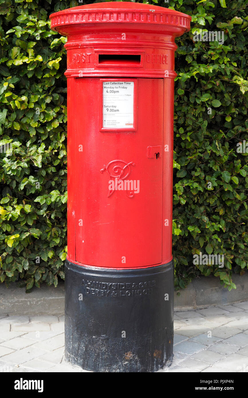 Victorian Post Box Stock Photo