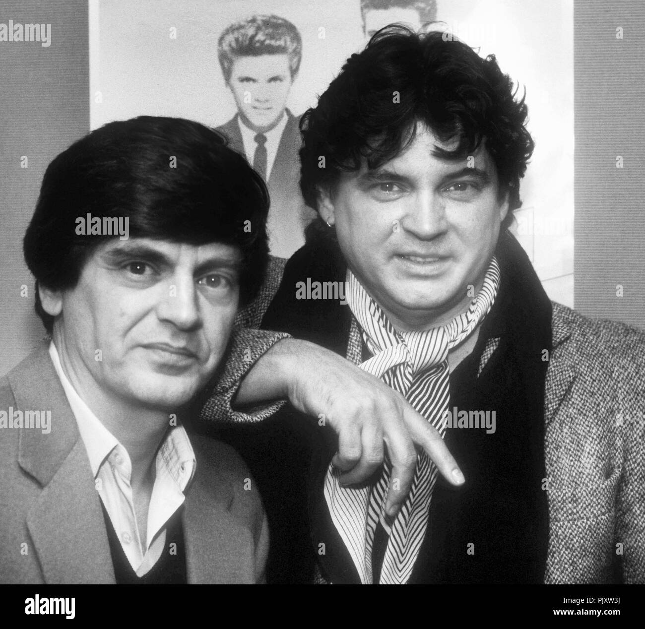 Everly Brothers Phil Everly Don Everly 1983 Photo By Adam Scull/PHOTOlink.net Stock Photo