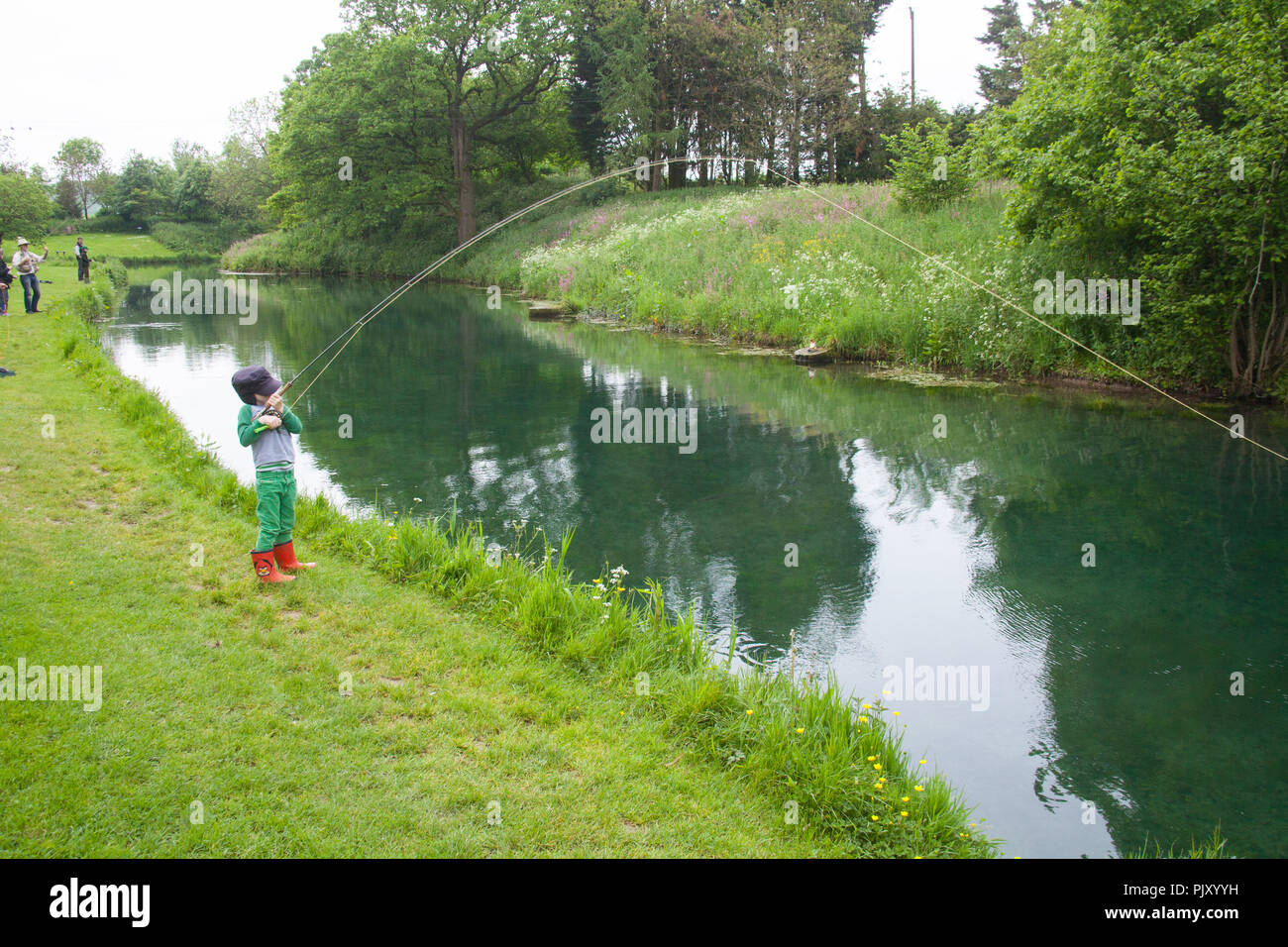 Meon Springs Trout fishery , West Meon, Hampshire, England, United