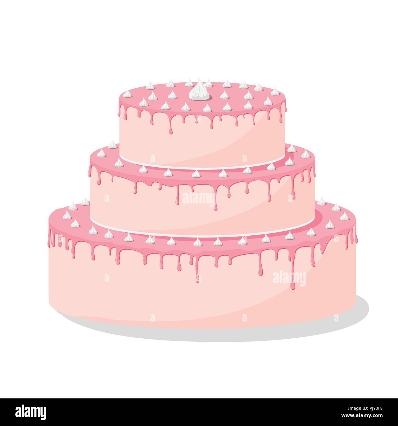 Birthday cake with Stock Vector Image & Art - Alamy
