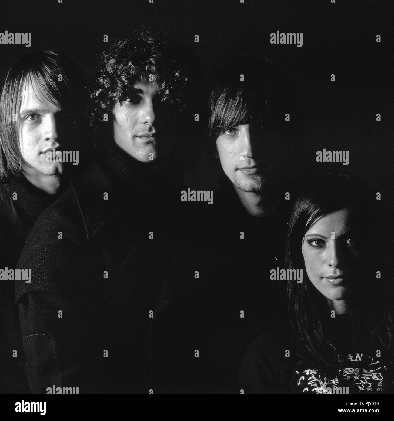 Dead or alive band promotional Black and White Stock Photos & Images ...