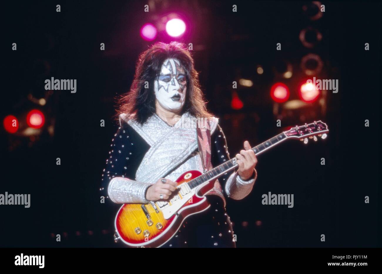 Ace Frehley The Spaceman von "KISS", amerikanische Hardrock Band, bei "Rock im Park" in