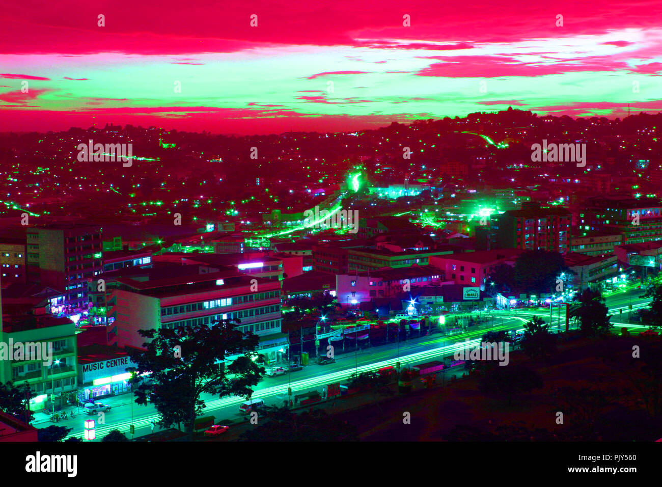 Kampala cityscape uganda hires stock photography and images Alamy