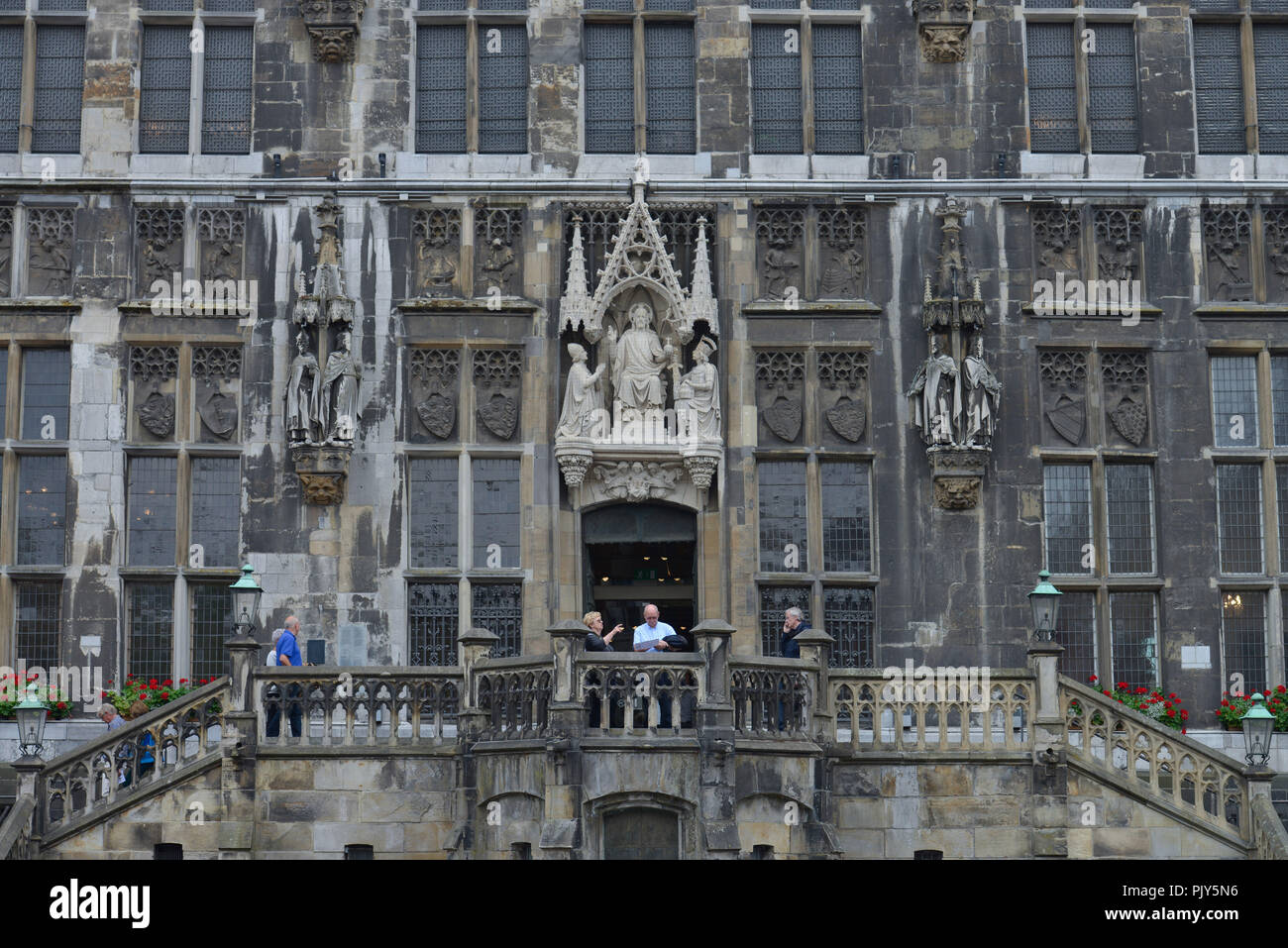 City hall, Aachen, North RhineWestphalia, Germany, Rathaus, Nordrhein