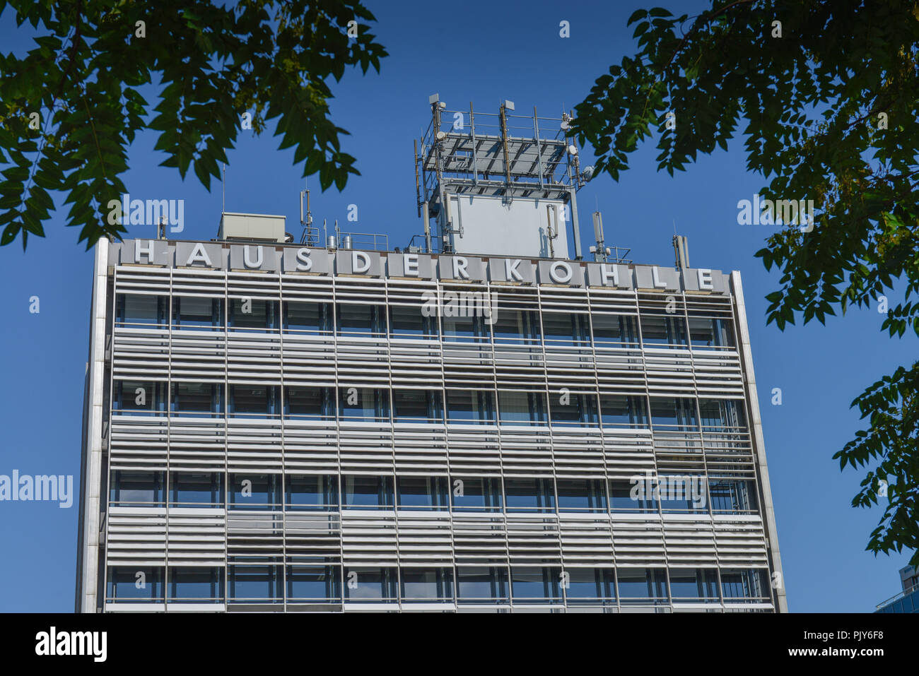 House of the coal, Buchkremerstrasse, Aachen, North Rhine-Westphalia, Germany, Haus der Kohle, Nordrhein-Westfalen, Deutschland Stock Photo