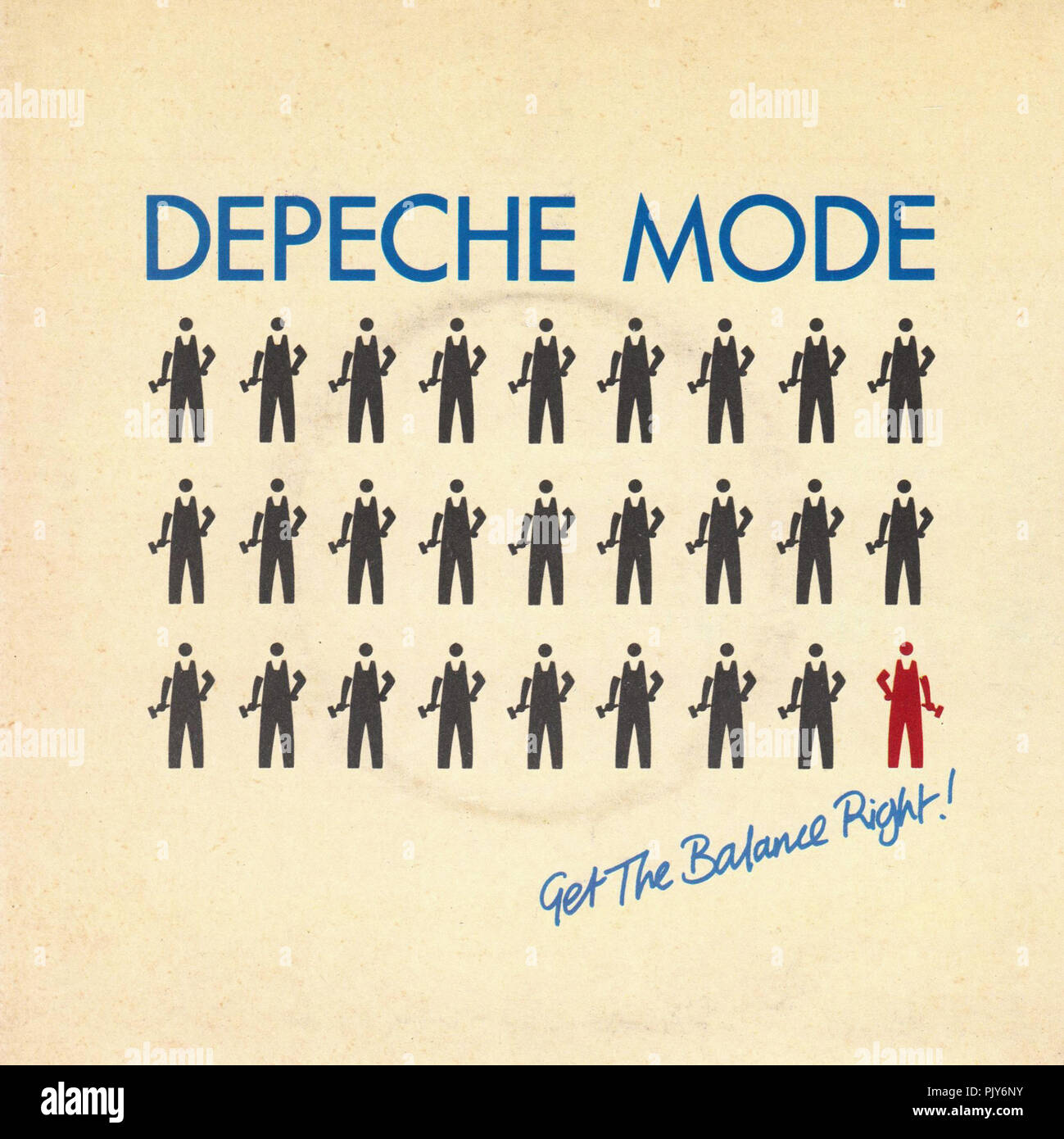 Depeche Mode - Get The Balance Right Stock Photo - Alamy