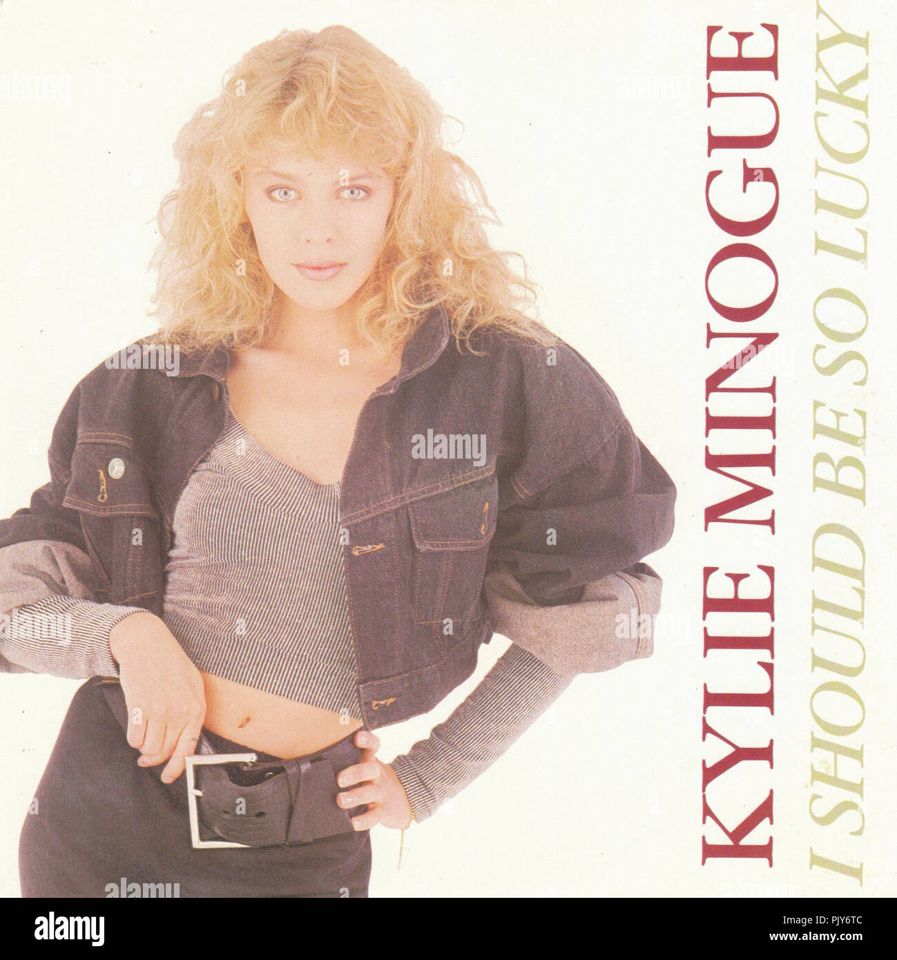 Kylie Minogue - I Should Be So Lucky Stock Photo - Alamy
