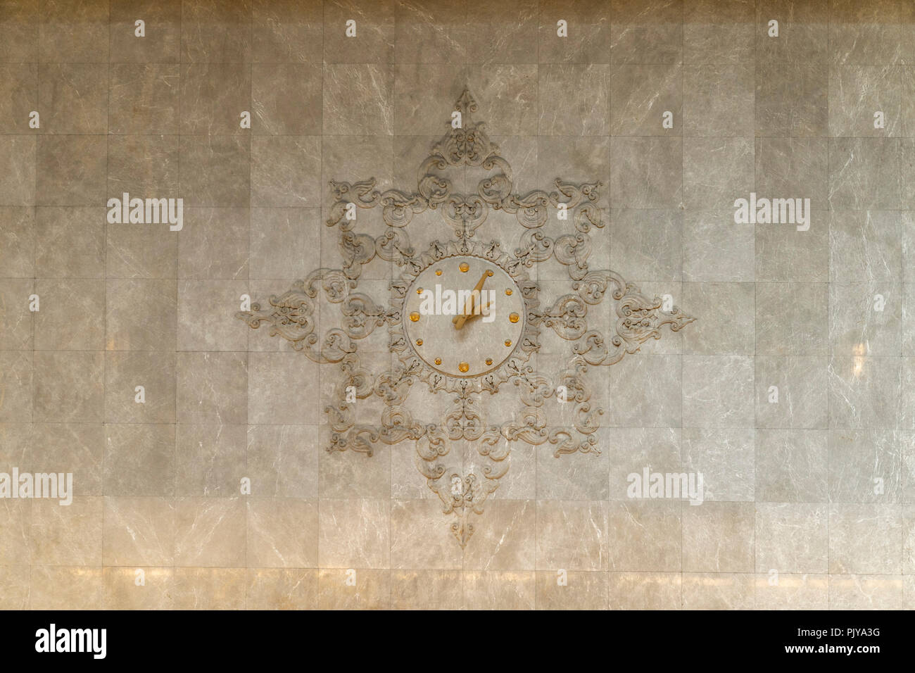 Decoration of clock, Tokyo National Museum, Ueno Park, TaitoKu, Tokyo