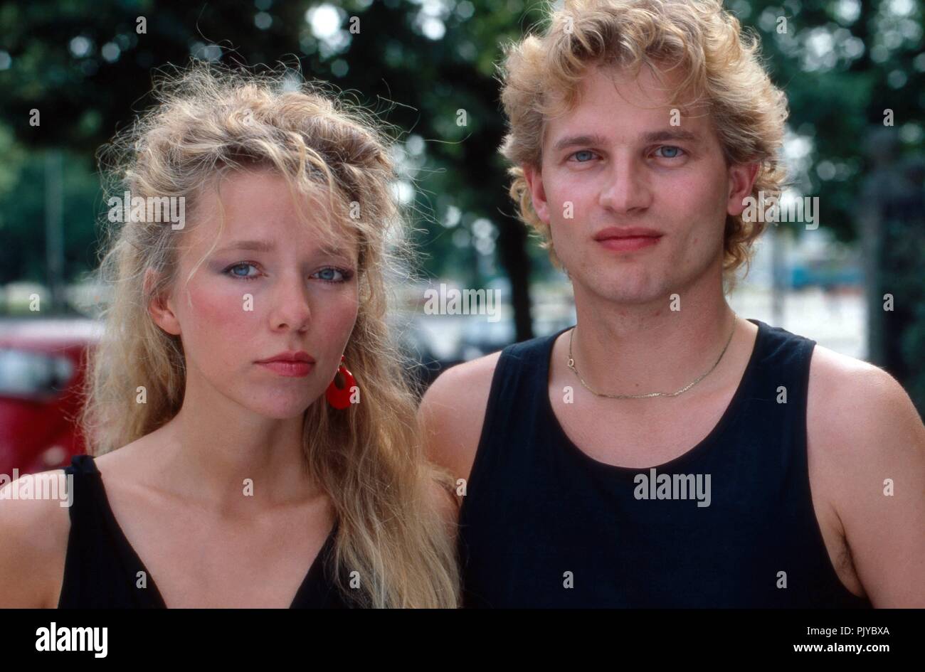 Cosa Rosa und Reinhold Heil on 28.07.1983. | usage worldwide Stock Photo -  Alamy