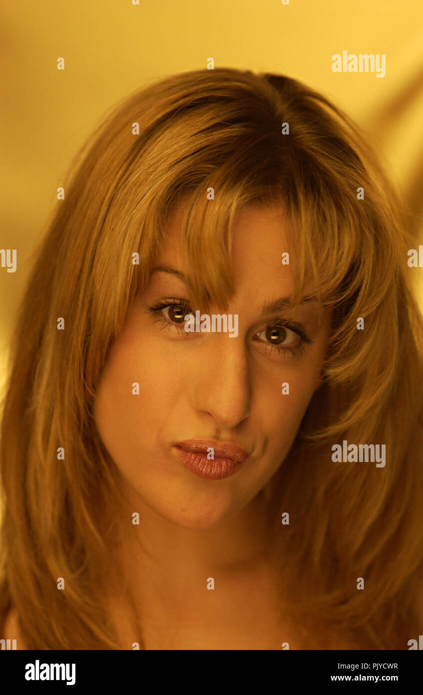 Pop singer Gracia on 23 May 2003 in Munich Germany usage worldwide