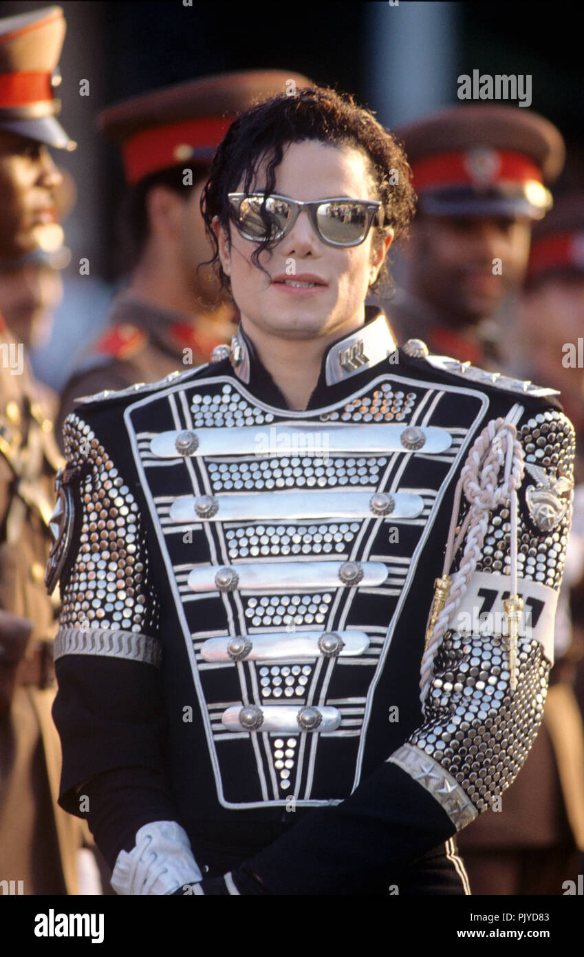 Michael Jackson on  in Budapest. | usage worldwide Stock Photo -  Alamy