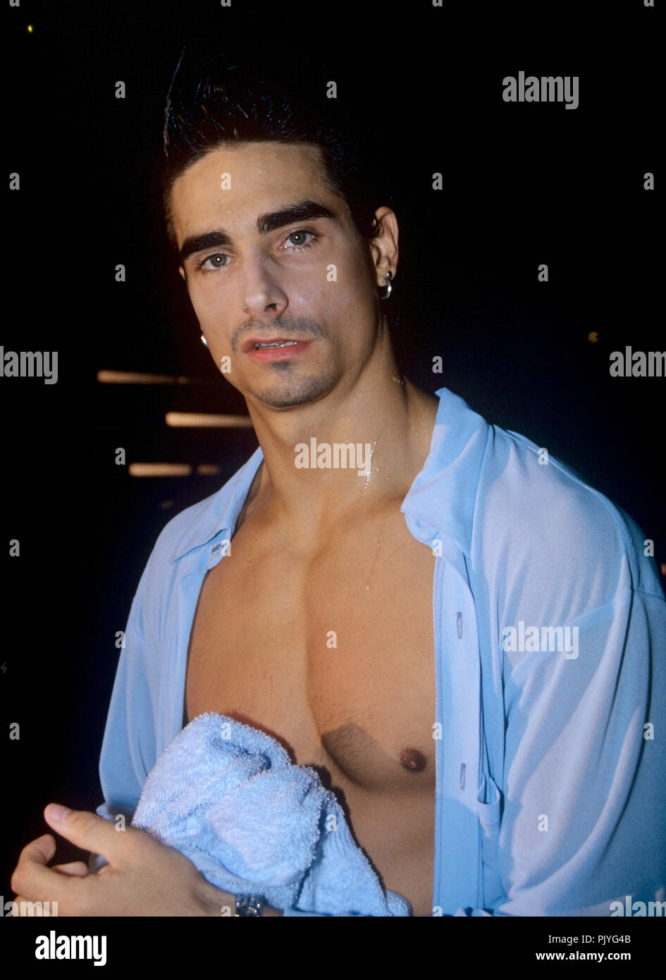 Kevin Richardson (Backstreet Boys) on 01.07.1996 in Orlando. | usage ...