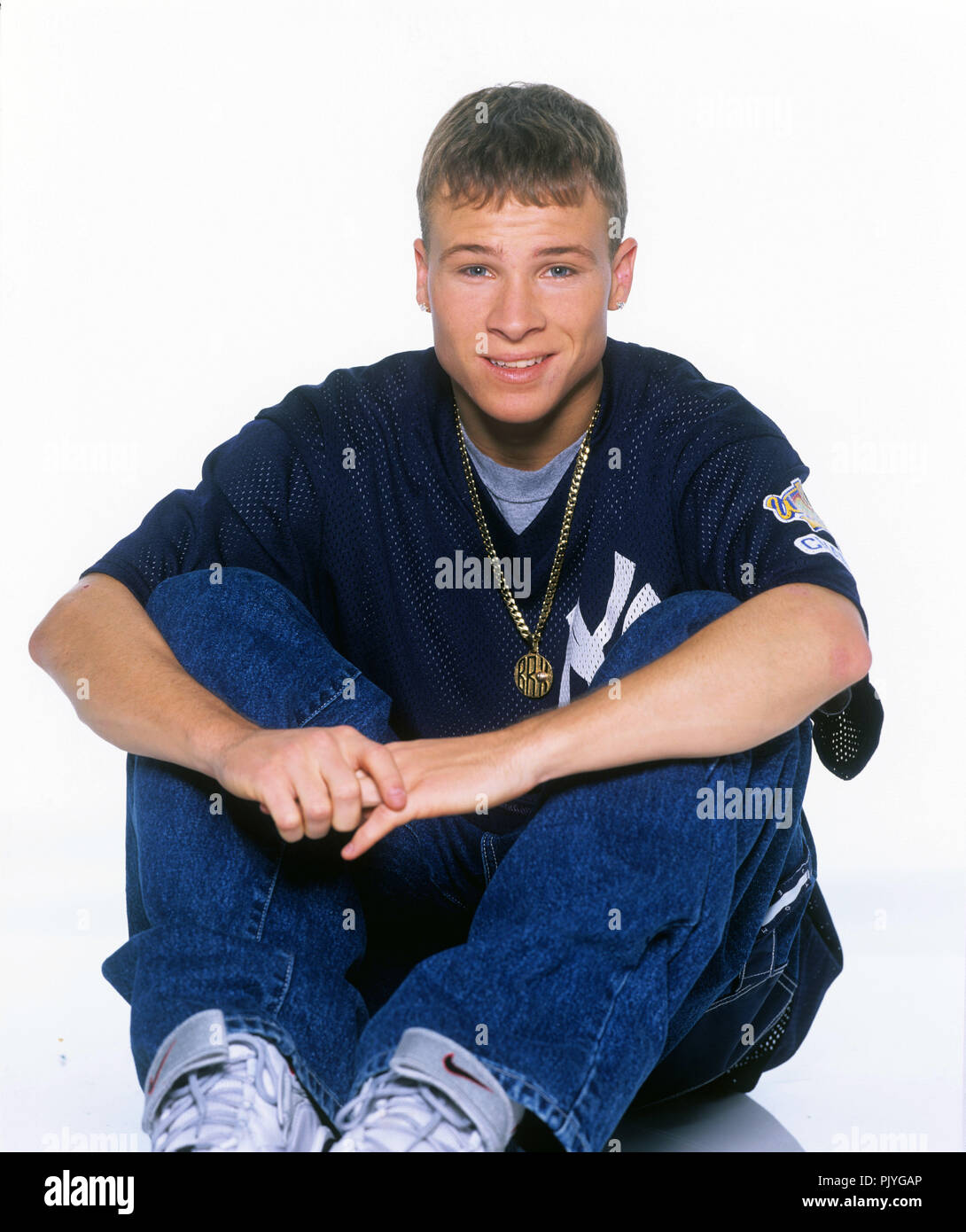 Brian Littrell Brian Littrell (Backstreet Boys) on 17.11.1996 in London. | usage