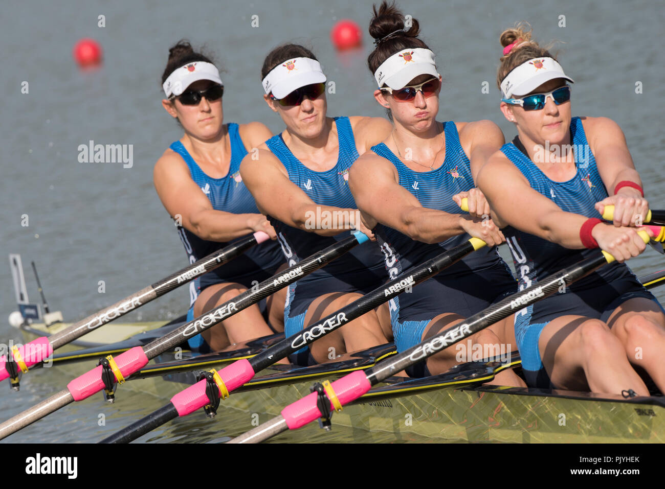 Plovdiv, Bulgaria, Sunday, 9th September 2018. FISA, World Rowing