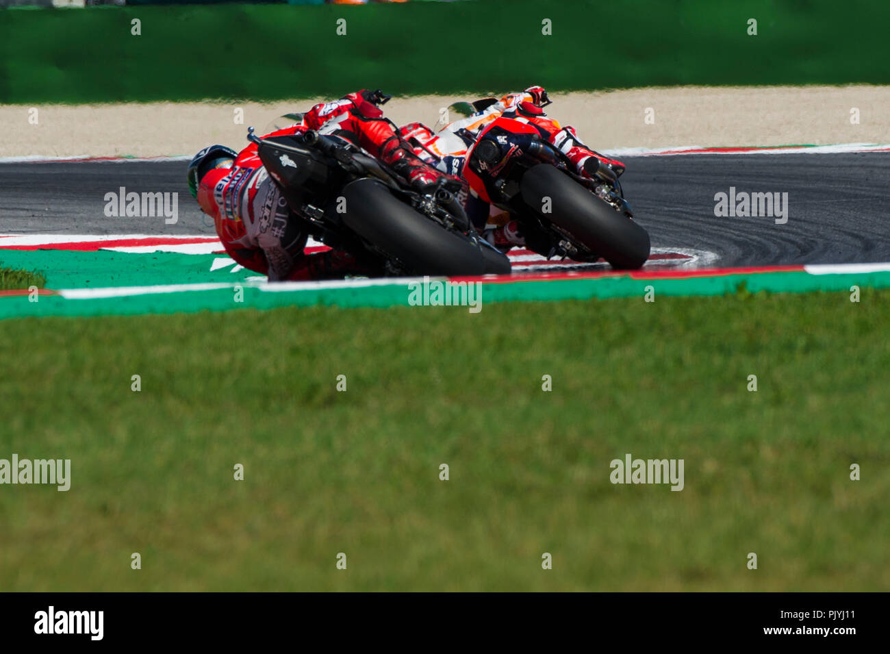 Misano, Misano World Circuit, Italy. 9th Sep, 2018. Italian Motorcycle Grand Prix, race day; Jorge Lorenzo (Ducati) Credit: Action Plus Sports/Alamy Live News Stock Photo