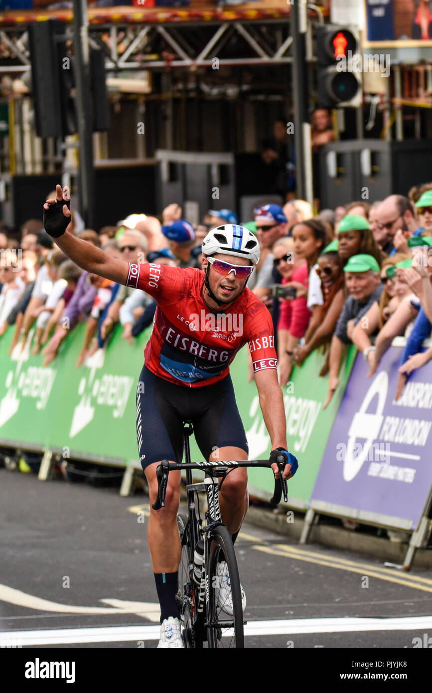 Stage 8, the final stage of the Tour of Britain. Alex Paton won the ...