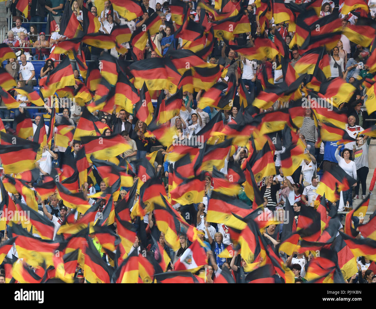 Sinsheim, Germany. 09th Sep, 2018. Soccer Friendly match Germany vs